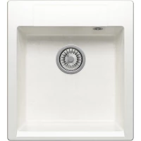 Кухонная мойка Polygran Argo-460 белый хлопок 443363