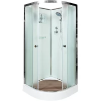 Душевая кабина 90x90x208 см Deto D09 матовое