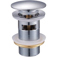 Донный клапан для раковины Raglo R600.03 с переливом, хром