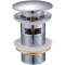Донный клапан для раковины Raglo R600.03 с переливом, хром - 1
