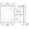 Комплект подвесной унитаз Grohe Cube Ceramic 3924400H + 39488000 + система инсталляции Jacob Delafon E5504-NF + E4326-CP - 12