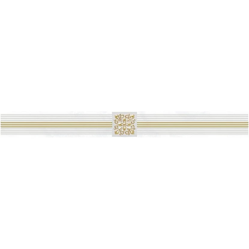 Бордюр Laparet Royal 6,3x60 белый