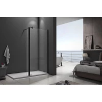 Неподвижная перегородка 90 см Good Door Walk In SP2-90-C-B прозрачное