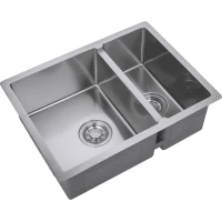 Кухонная мойка Zorg ZL R 580-2-440 58x44 см, нержавеющая сталь