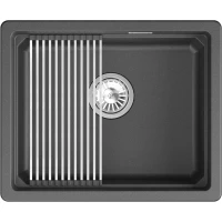 Кухонная мойка Granula 5501iU, ЧЁРНЫЙ 55x45 см, черный