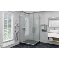 Душевой уголок 78-90x78-90 см Deto KC80 прозрачное
