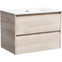 Тумба под раковину Sancos Libra LB70EG 69 см, подвесная, дуб галифакс