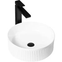 Раковина-чаша Rea Selina REA-U6945 36x36 см, накладная, белый