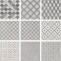 Керамогранит SG1576N Карнаби-стрит орнамент серый 20x20