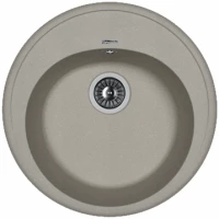 Кухонная мойка Florentina Лотос 510 20.290.B0510.307 51x51 см, серый шелк