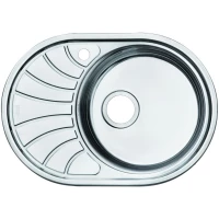 Кухонная мойка полированная сталь IDDIS Suno SUN65PRI77