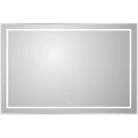 Зеркало BelBagno Kraft SPC-KRAFT-1200-800-LED-TCH-WARM 120x80 см, с LED-подсветкой, сенсорным выключателем, антизапотеванием, алюминий
