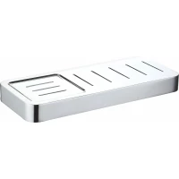 Полка для ванной с мыльницей Wonzon & Woghand Lotte WW-8332 24,5 см, хром