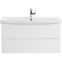 Тумба Bianco Lucido 86,8 см BelBagno Marino MARINO-CER-900-2C-SO-BL-P