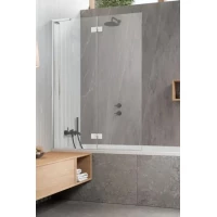 Шторка на ванну Radaway Essenza 8 SL PND II 140 Left 10500140-01-01L 140 см L, профиль хром, стекло прозрачное