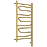 Полотенцесушитель электрический 800x400 золотой матовый МЭМ правый Сунержа Элегия 3.0 032-5819-8040