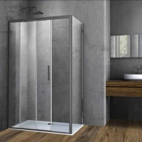 Душевой уголок 120x90 см Vincea Soft VSR-3SO9012CLGM прозрачное