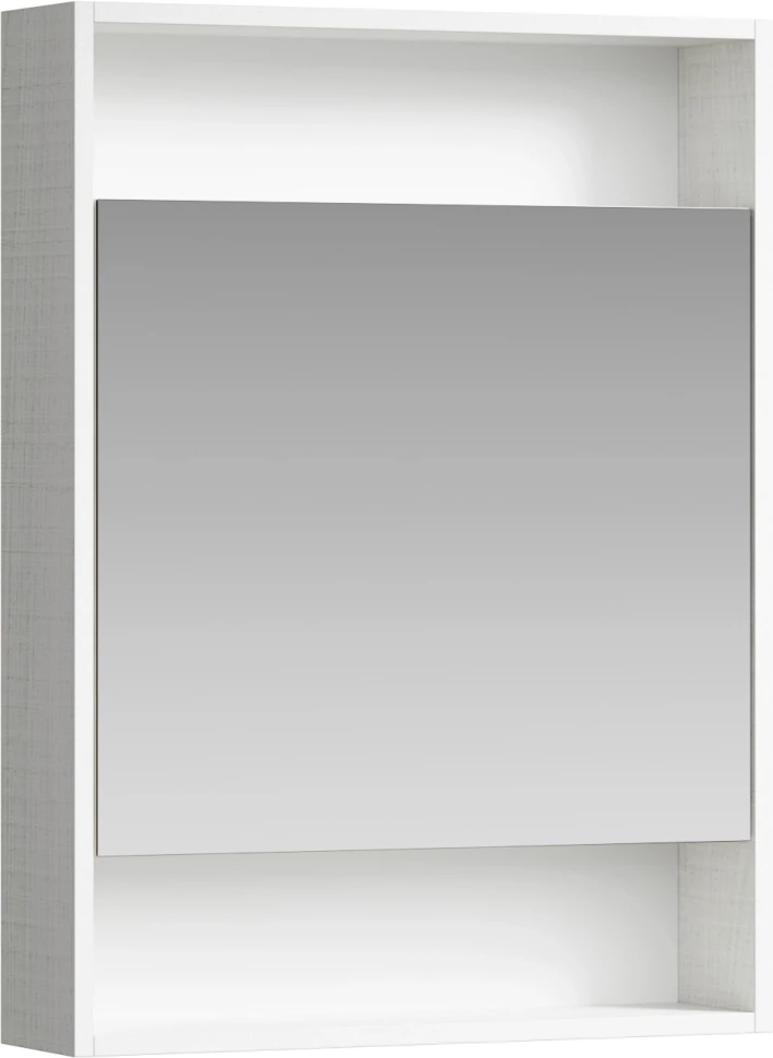 Зеркальный шкаф 60x80 см дуб канадский L/R Aqwella City SIT0406DK