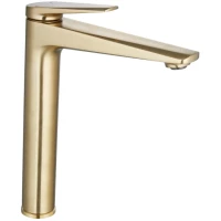 Смеситель для раковины Tokito Kin TOK-KIN-1012 золотой матовый