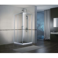 Душевой уголок 90x90 см Bravat Line BS090.2202A прозрачное