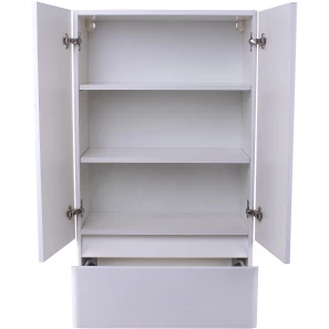 Изображение товара шкаф двустворчатый подвесной 60x100 см белый матовый style line атлантика сс-00002226