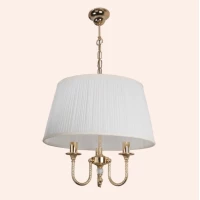 Люстра золото 24 карата Tiffany World Murano TWMUL1578/CH3oro