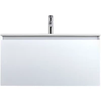 Тумба под раковину Art&Max Latina AM-Latina-800-1C-SO-BM 80,5 см, подвесная, белый матовый