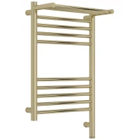 Полотенцесушитель электрический Сунержа Богема с полкой 3.1 020-6007-6040 600x400, МЭМ правый, шампань