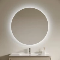 Зеркало Sancos Sfera 2.0 SF2.1000 100x100 см, с LED-подсветкой, сенсорным выключателем, диммером