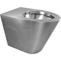 Унитаз приставной Nofer 13012.B хром