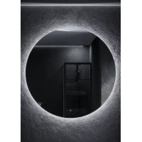 Зеркало Sancos Sfera SF1200 120x120 см, с LED-подсветкой, сенсорным выключателем, диммером
