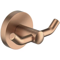 Крючок Timo Saona 13012/19 двойной, для ванны, розовое золото матовый