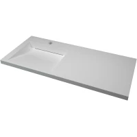 Раковина Style Line Estetus Леон СС-00002436 120x54,9 см L, над стиральной машиной, белый