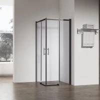 Душевой уголок 100x100 см Veconi Rovigo RV50B-100100-01-C8 прозрачное