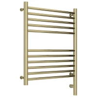 Полотенцесушитель электрический 600x500 шампань МЭМ правый, перемычка прямая Сунержа Богема 3.0 020-5805-6050