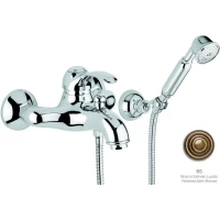 Смеситель для ванны Emmevi Harmony 22001B/BR с душевым гарнитуром, бронза