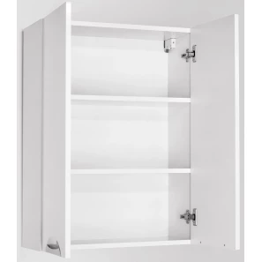 Изображение товара шкаф двустворчатый подвесной белый глянец style line жасмин лс-00000334