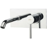 Смеситель для раковины Webert Elio EL830606015 встраиваемый, без донного клапана, хром