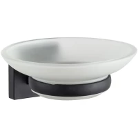 Мыльница D-Lin D220222 настенная, черный матовый