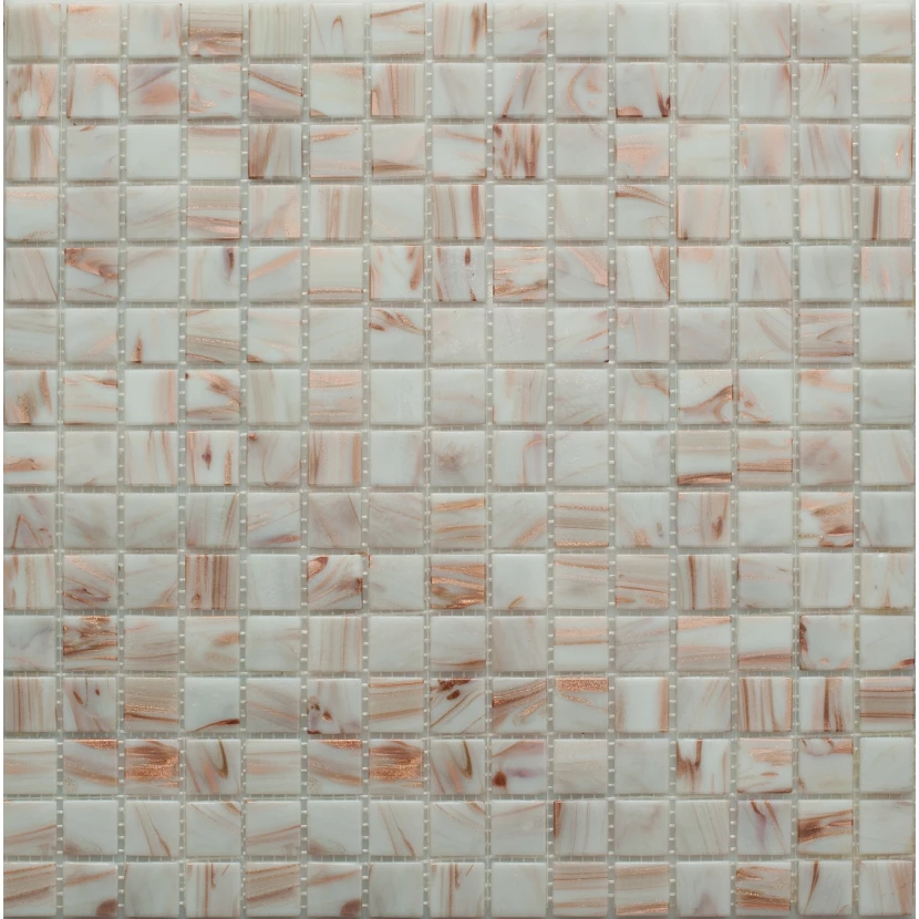 Стеклянная плитка мозаика SP01 стекло (сетка)(2,0*2,0*0,4)32,7*32,7