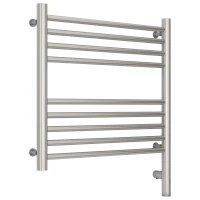 Полотенцесушитель электрический 500x500 сатин МЭМ правый, перемычка прямая Сунержа Богема 3.0 071-5805-5050