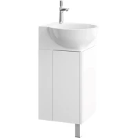 Тумба белый глянец 35,5x35,5 см Aqwella Porto POR0104WW