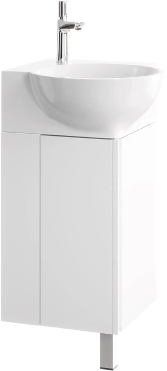 Тумба белый глянец 35,5x35,5 см Aqwella Porto POR0104WW