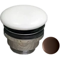 Донный клапан для раковины GSG PILTONUNIAR035 универсальный, какао матовый