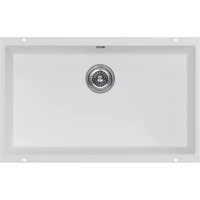 Кухонная мойка KuchenStern Ku-Granit Under 80 103WH10 73x46 см, белый