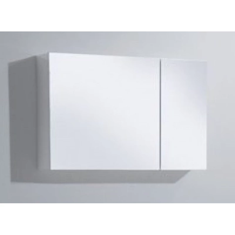 Зеркальный шкаф 80x50 см темно-серый глянец BelBagno BB800PAC/TL