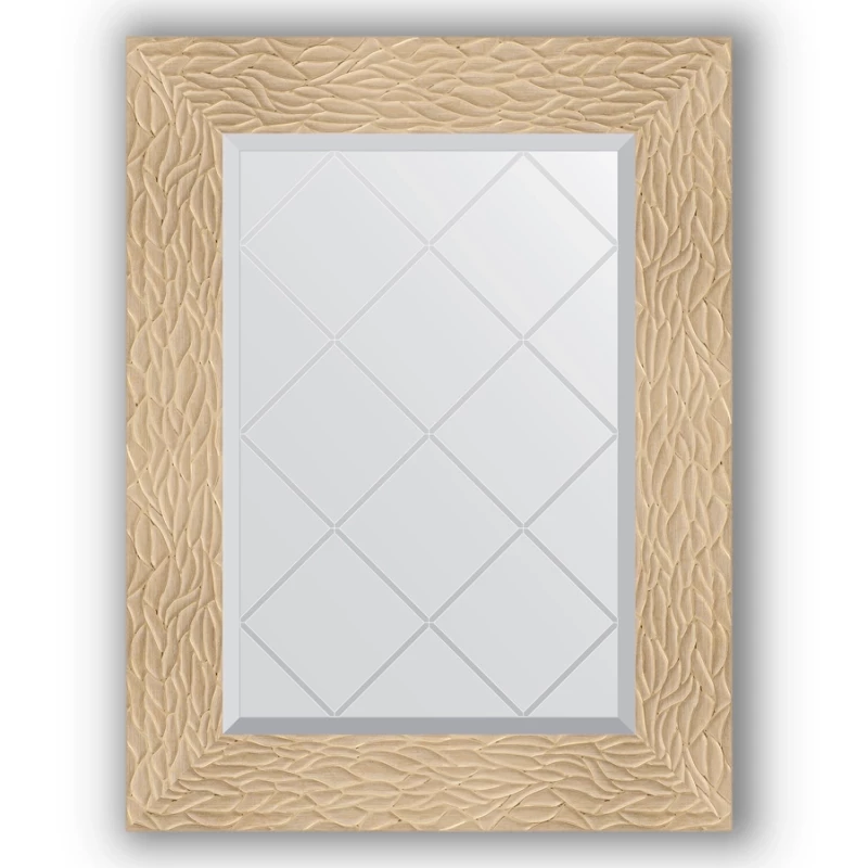 Зеркало 56x74 см золотые дюны Evoform Exclusive-G BY 4021