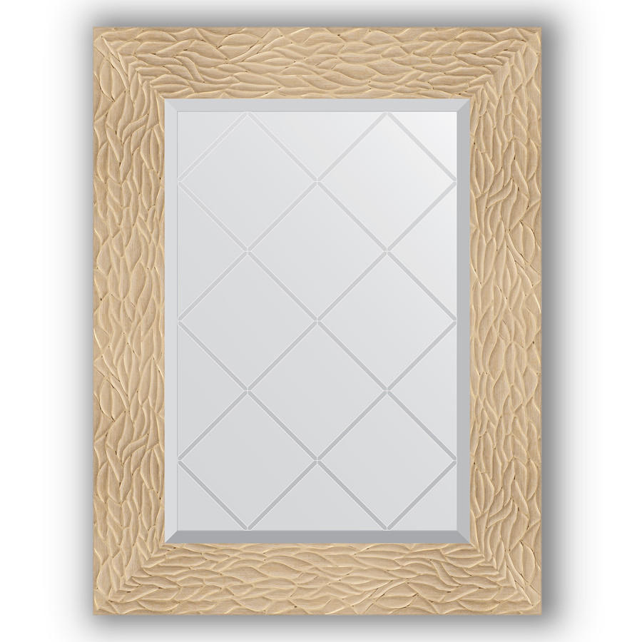 Зеркало 56х74 см золотые дюны Evoform Exclusive-G BY 4021 зеркало 76х131 см золотые дюны evoform exclusive g by 4236
