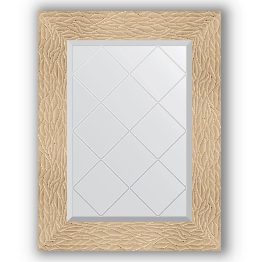 Зеркало 56x74 см золотые дюны Evoform Exclusive-G BY 4021