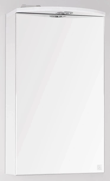 Зеркальный шкаф 40x71,8 см белый глянец Style Line Альтаир ЛС-00000310 зеркальный шкаф 65x83 см белый глянец style line панда фьюжн лс 00000078